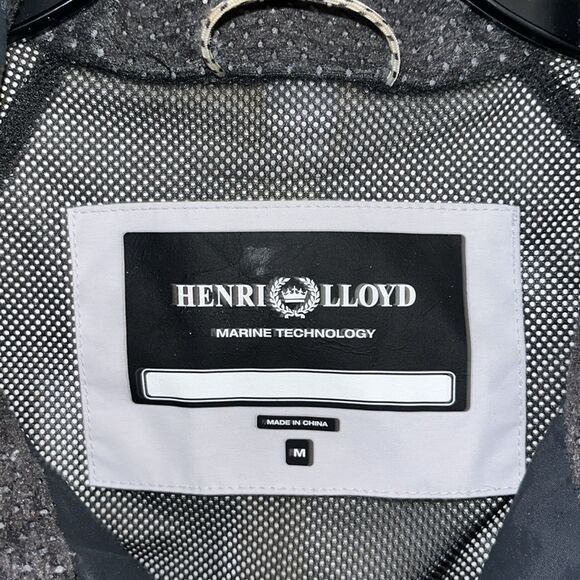 Henri Lloyd waterproof mesh Lined boating sailboat sailing yacht racing jacket M - Picture 3 of 14